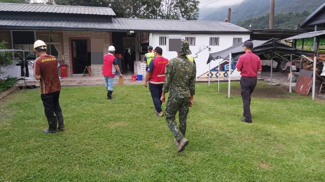 楊柳颱風來襲   那瑪夏消防隊協助撤離潛勢區域居民