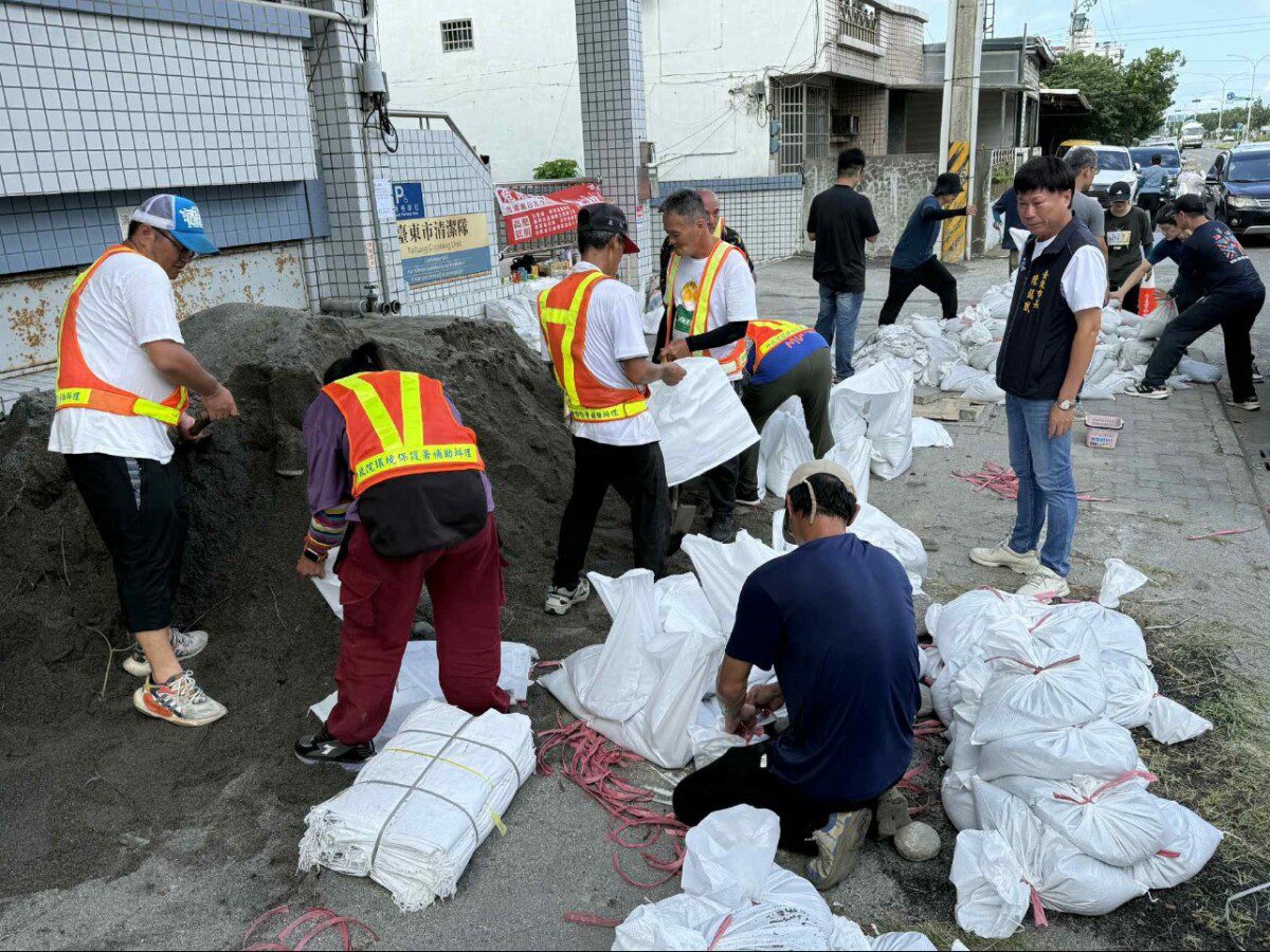 中度颱風楊柳逼近　臺東市成立災害應變中心一級開設 全力防颱備戰