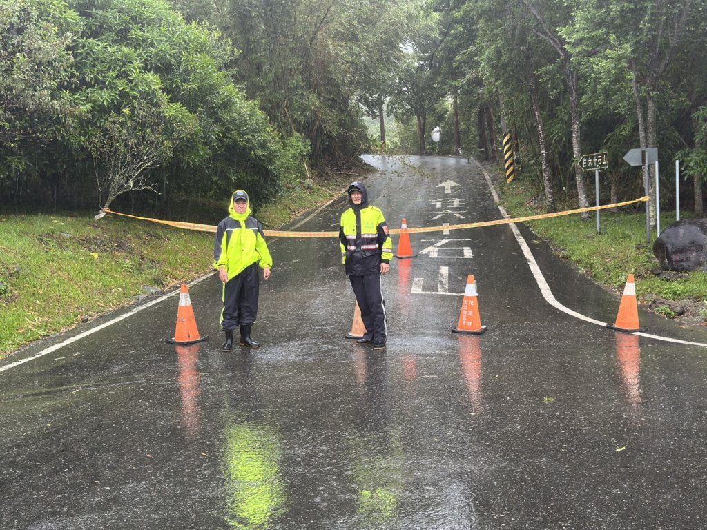 楊柳颱風風雨漸強！　花蓮撤離居民六十石山產業道路封閉