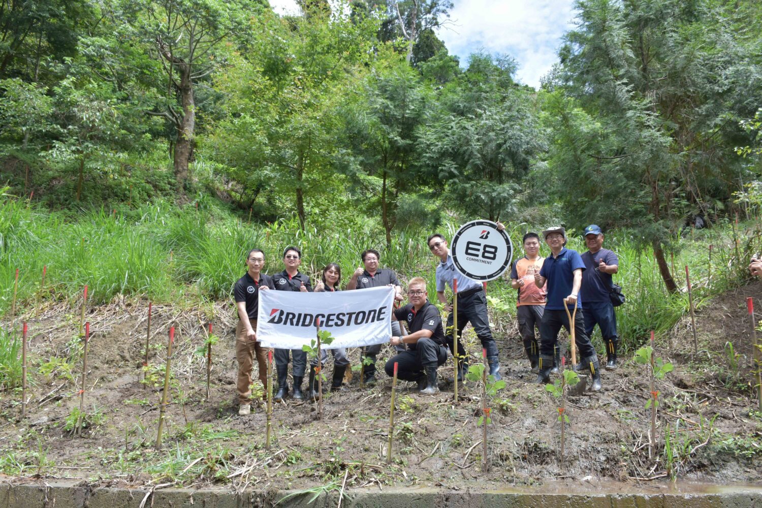 台灣普利司通x林業署新竹分署 認養瀕危原生樹種林地體現永續承諾 台灣普利司通x林業署新竹分署 認養瀕危原生樹種林地體現永續承諾