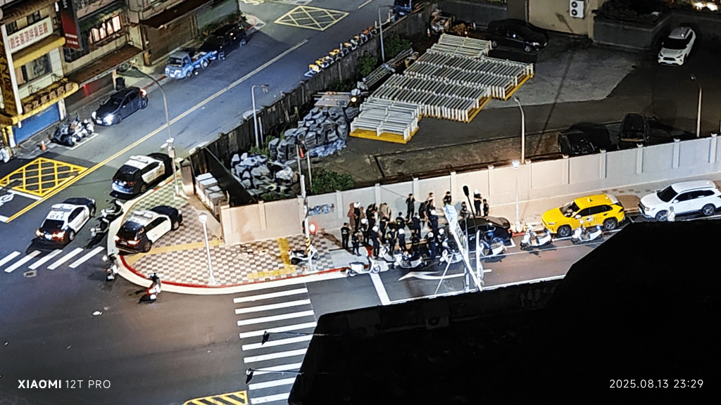 信義區深夜街頭鬥毆？警快打部隊到場　發現僅係同事聚餐後抱怨工作「壓力大」