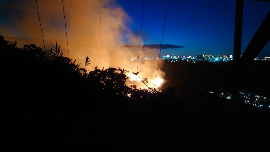 新北觸電引發火燒山！　1人燒成焦屍