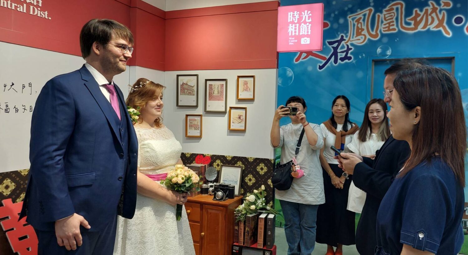 從德國到台南　浪漫古都吸引國際新人結婚