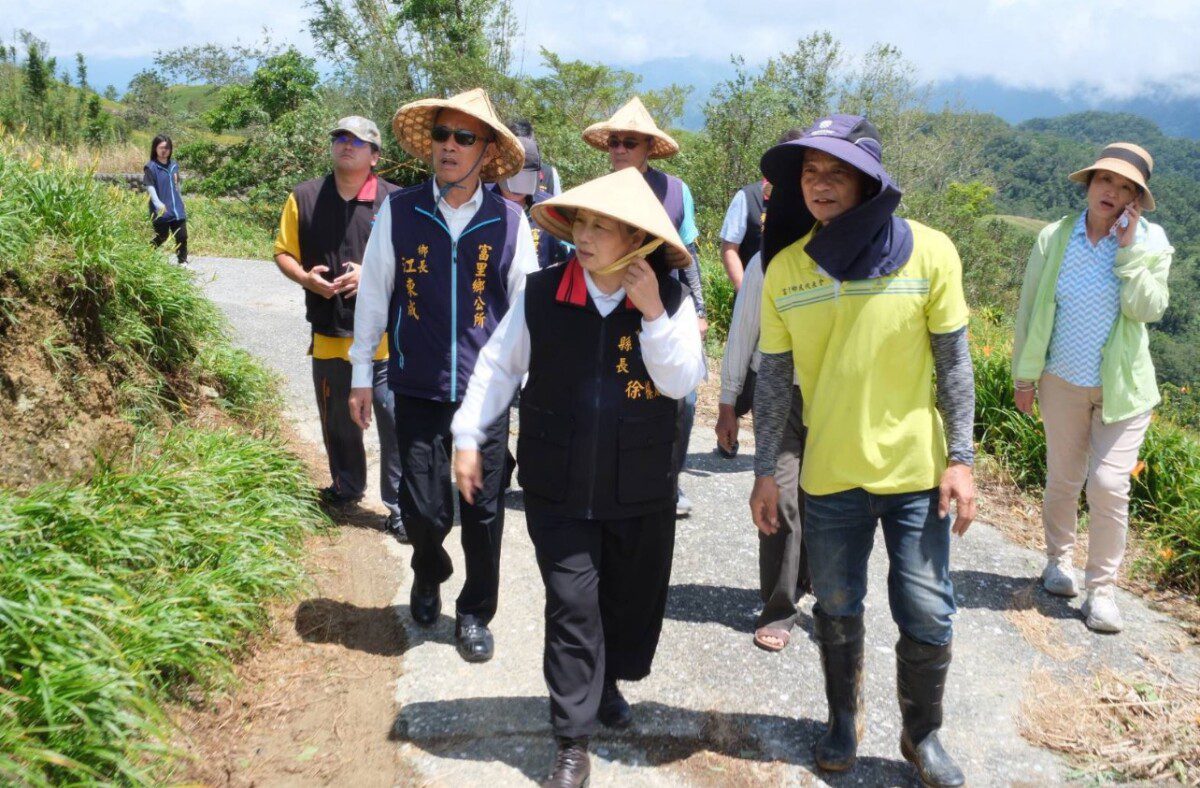 花蓮縣長徐榛蔚全天多處勘災行程!拚最快速度復原家園 花蓮縣長徐榛蔚全天多處勘災行程!拚最快速度復原家園