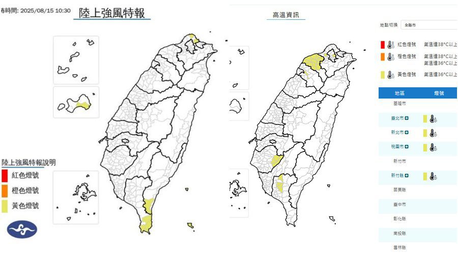 影音/楊柳過後天氣漸回穩 四縣市仍有強風 六縣市特別注意高溫
