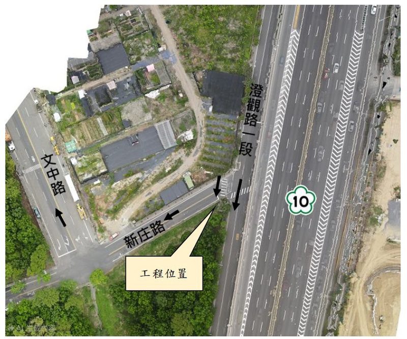 仁武新庄路×澄觀路口改造!工務局拓寬轉角,解決車流回堵問題 仁武新庄路×澄觀路口改造!工務局拓寬轉角,解決車流回堵問題