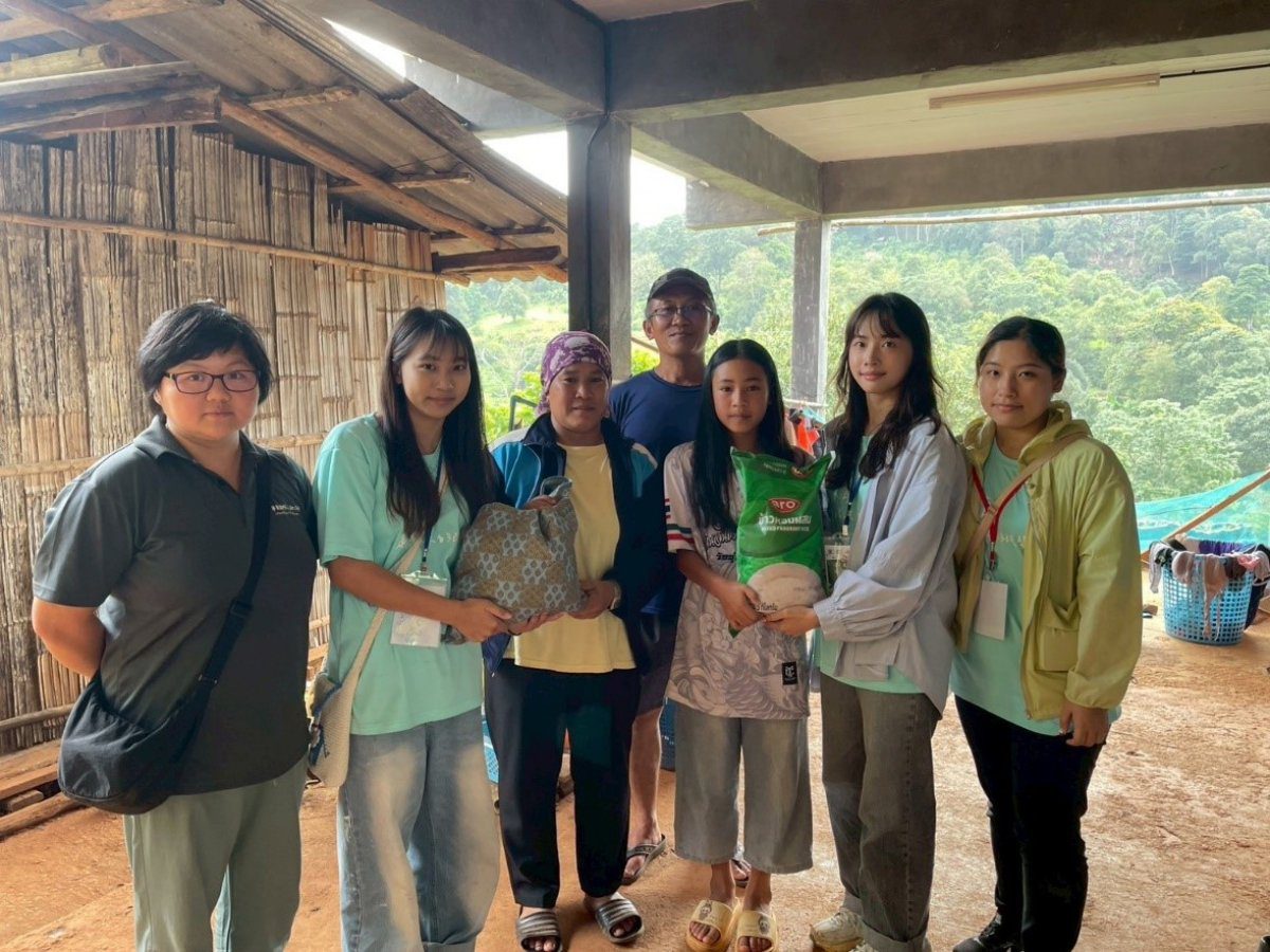 長庚科大國際志工團赴泰北送愛心 強化學童保健觀念