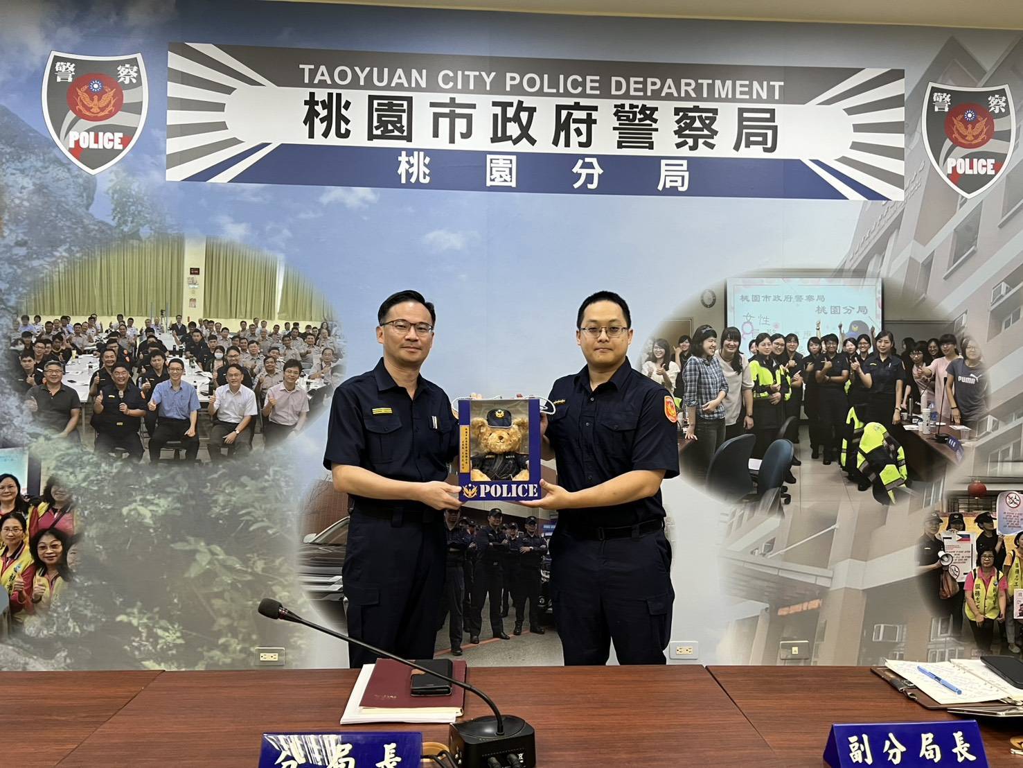 桃警王孝慈屢建奇功 獲頒警局首座琉璃關公獎