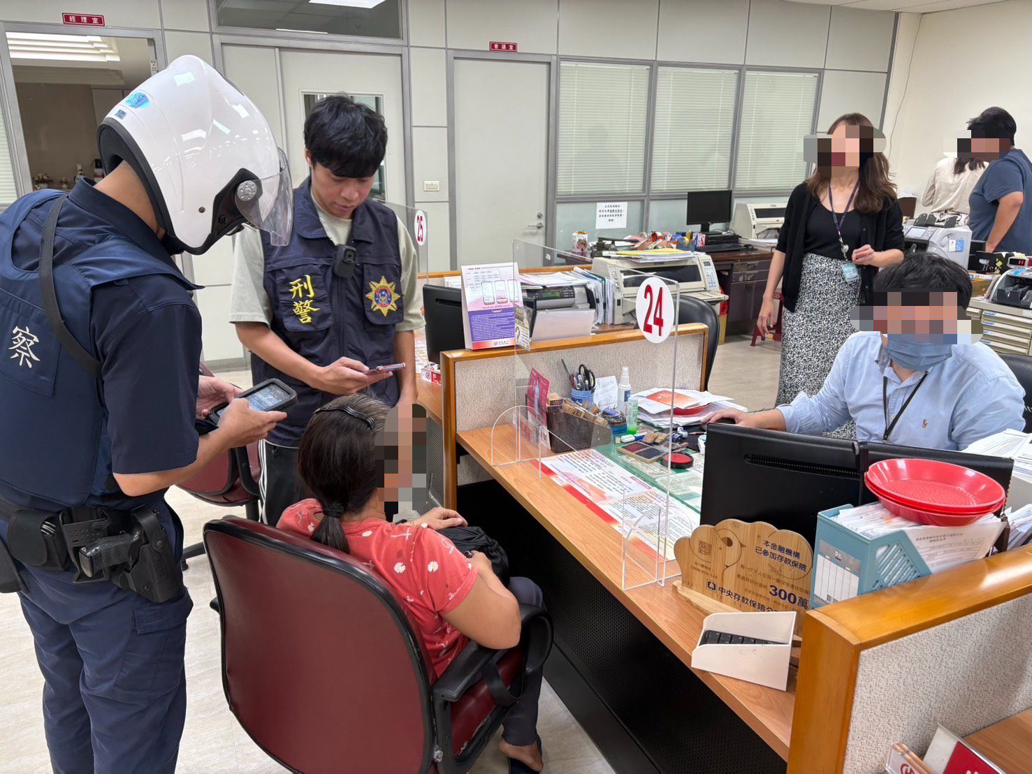 內埔分局揭穿跨國假交友騙局  成功阻詐34萬