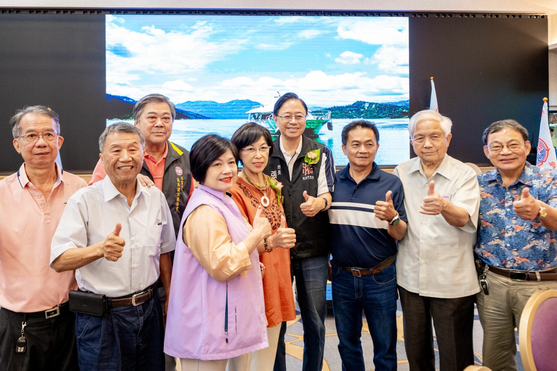 張善政出席中壢張廖簡宗親會 攜手推動公益與建設