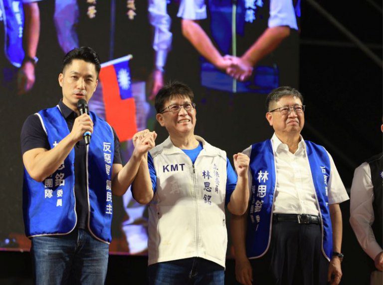 政壇大咖集結竹縣挺林思銘 韓國瑜呼籲客家鄉親8月23日用團結展現力量 政壇大咖集結竹縣挺林思銘 韓國瑜呼籲客家鄉親8月23日用團結展現力量