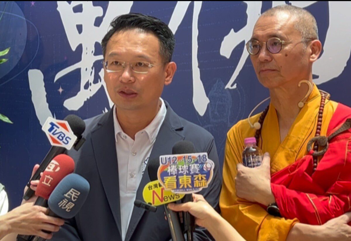 景福宮開漳聖王神轎首度進駐臺北車站　桃園副市長蘇俊賓：宗教交流的最佳典範