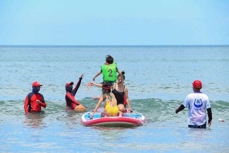 2025屏東海口祭 海域自救求生趣味競賽熱鬧登場　寓教於樂推廣水域安全教育