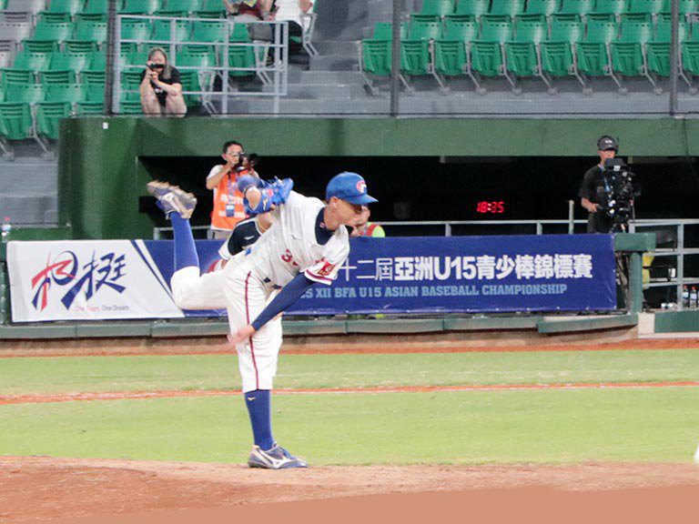 2025 XII BFA U15 Asian Baseball Championship登場　黃偉哲盼中華隊旗開得勝