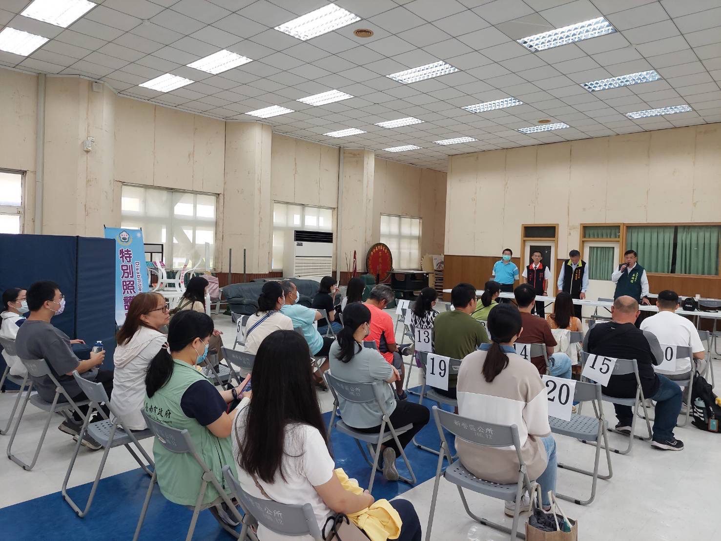 臺南民政局全力協助各區公所辦理丹娜絲颱風屋損慰助金審核加速撥款