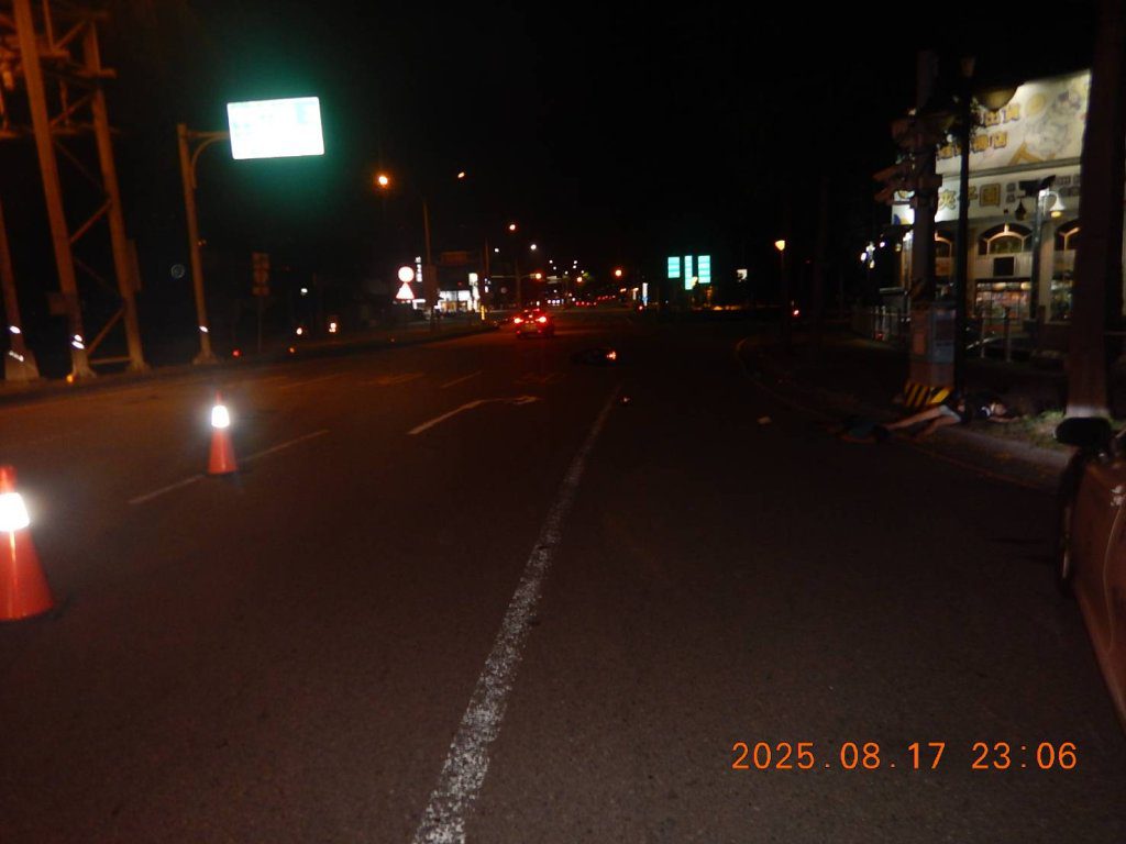 台中大里酒駕奪命！女騎士深夜自撞不治　男乘客急救無效雙雙身亡