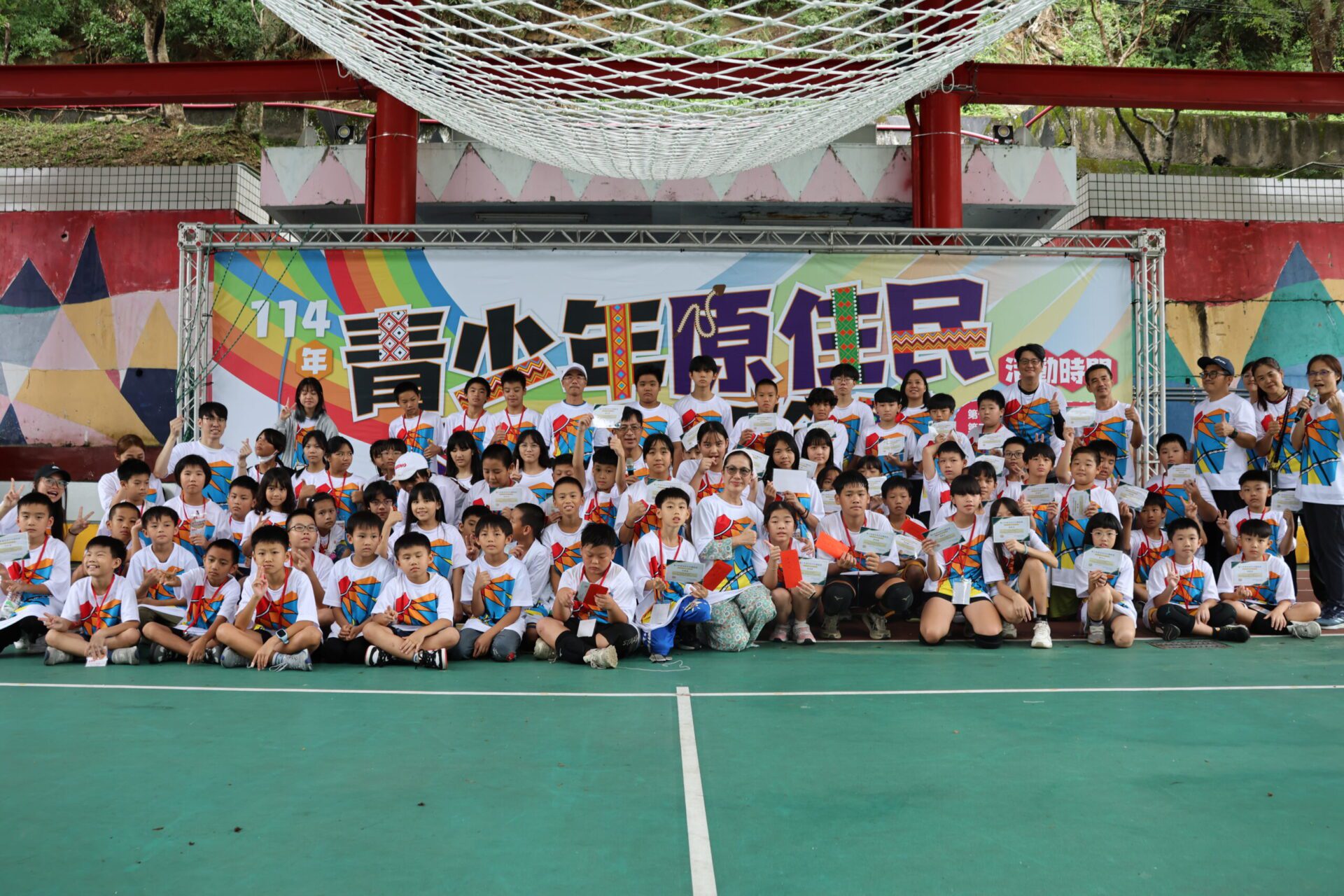 桃園高義國小舉辦原民成長營 學童嗨喊：好驕傲自己是原住民