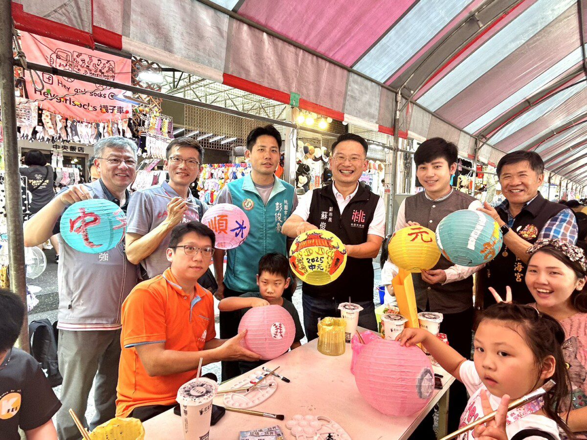 仁海宮200週年彩繪水燈 蘇俊賓副市長創新手法傳承文化最佳典範！