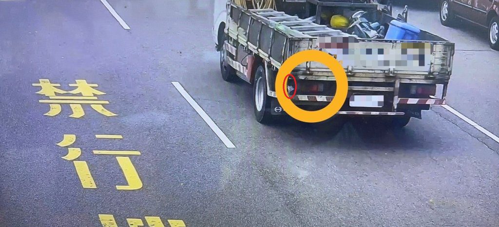 找到了！貨車載運螺絲釘落地害數車中釘補胎　肇事駕駛警方開罰移送法辦