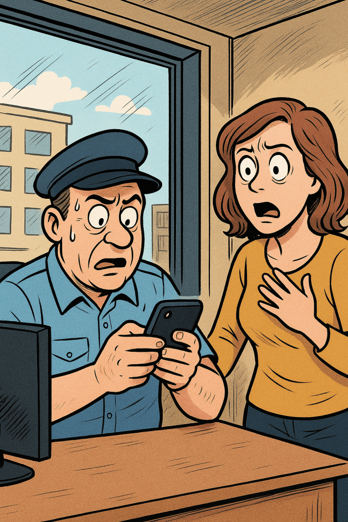 投訴／社區保全上班看A片引發住戶不滿 管委會與保全公司卻留人惹議