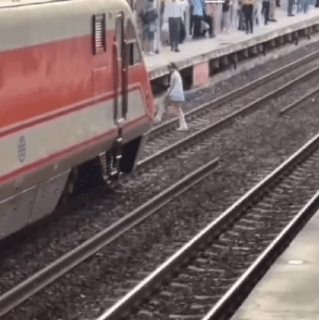 桃園車站自強號進站女子落軌！　列車緊靭未撞擊公共危險罪移送法辦