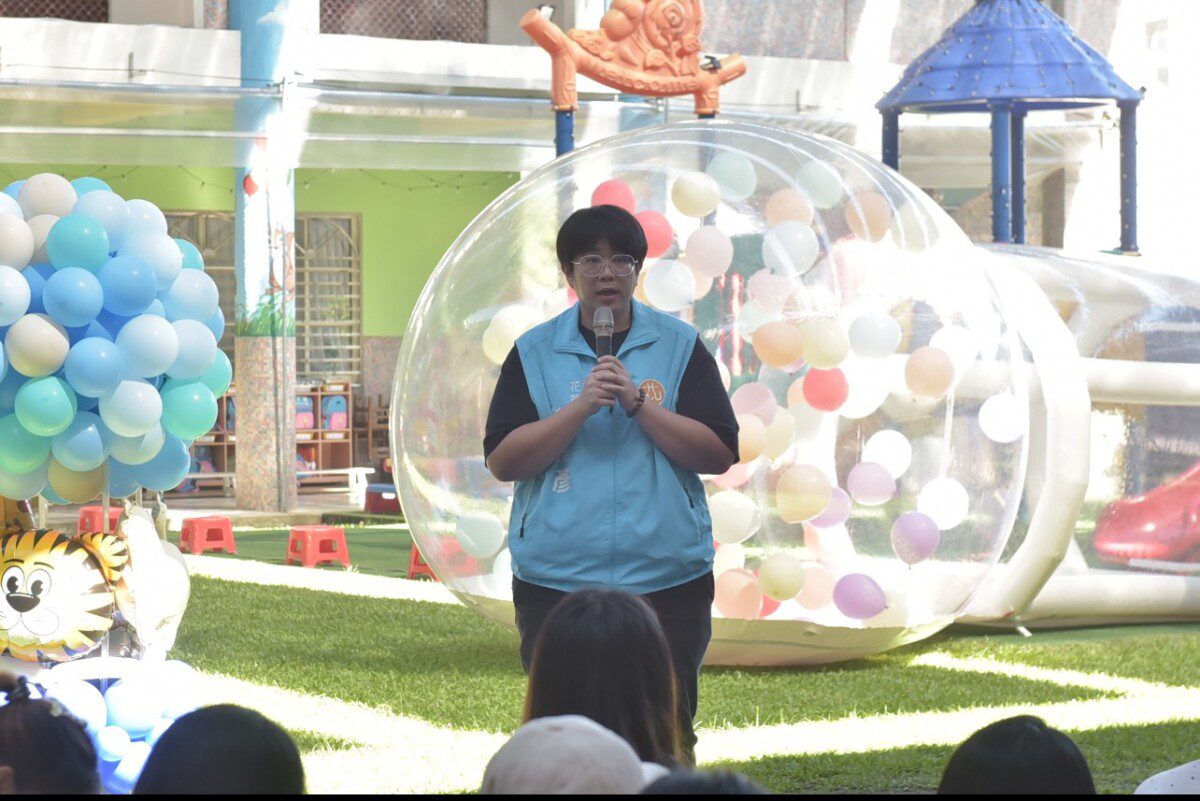 市幼開學迎新童樂園派對魏嘉彥祝福新生快樂成長