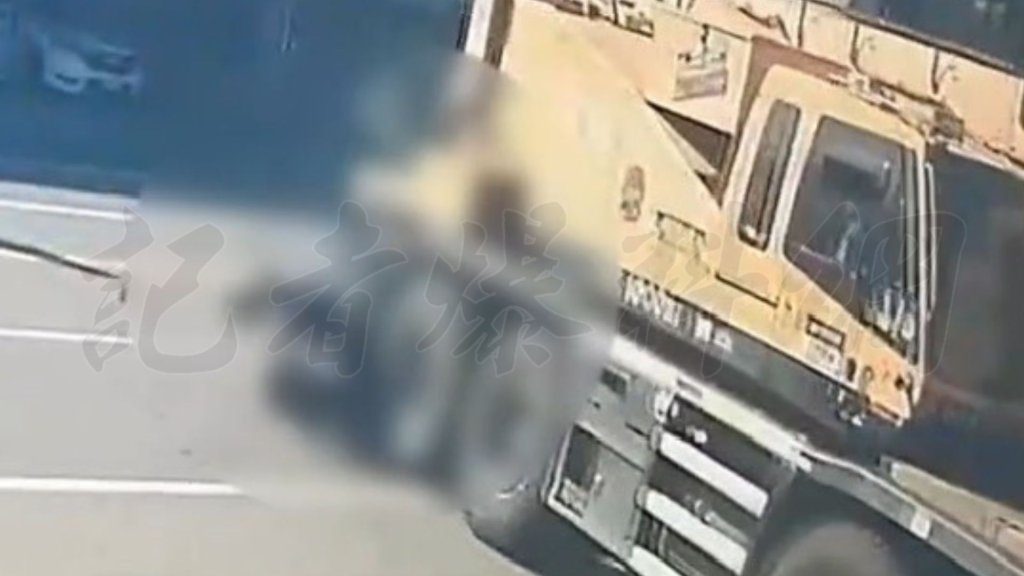 影／驚悚瞬間曝！高雄「剛成年」男遭違規吊車斷魂 父心碎認屍