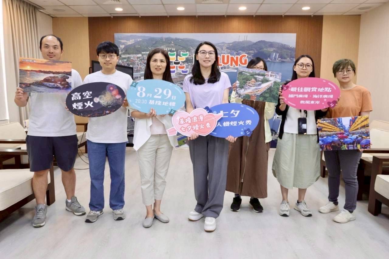 基隆七夕告白之夜！8/29港灣看無人機煙火秀
