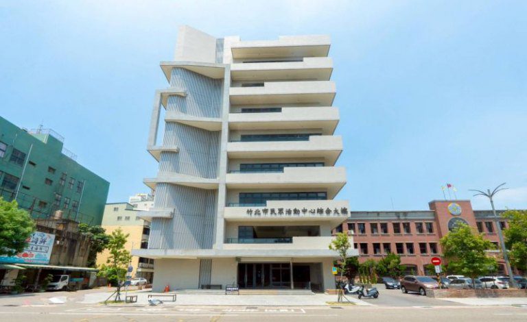 竹北市民活動中心綜合大樓突破多重困難　力拚使照核准9月地下停車場開放使用