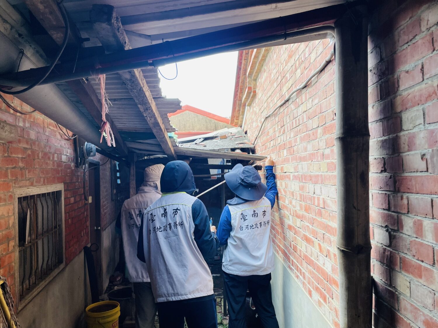 臺南地政局多所聯合出動  加速丹娜絲實地勘測毀損面積