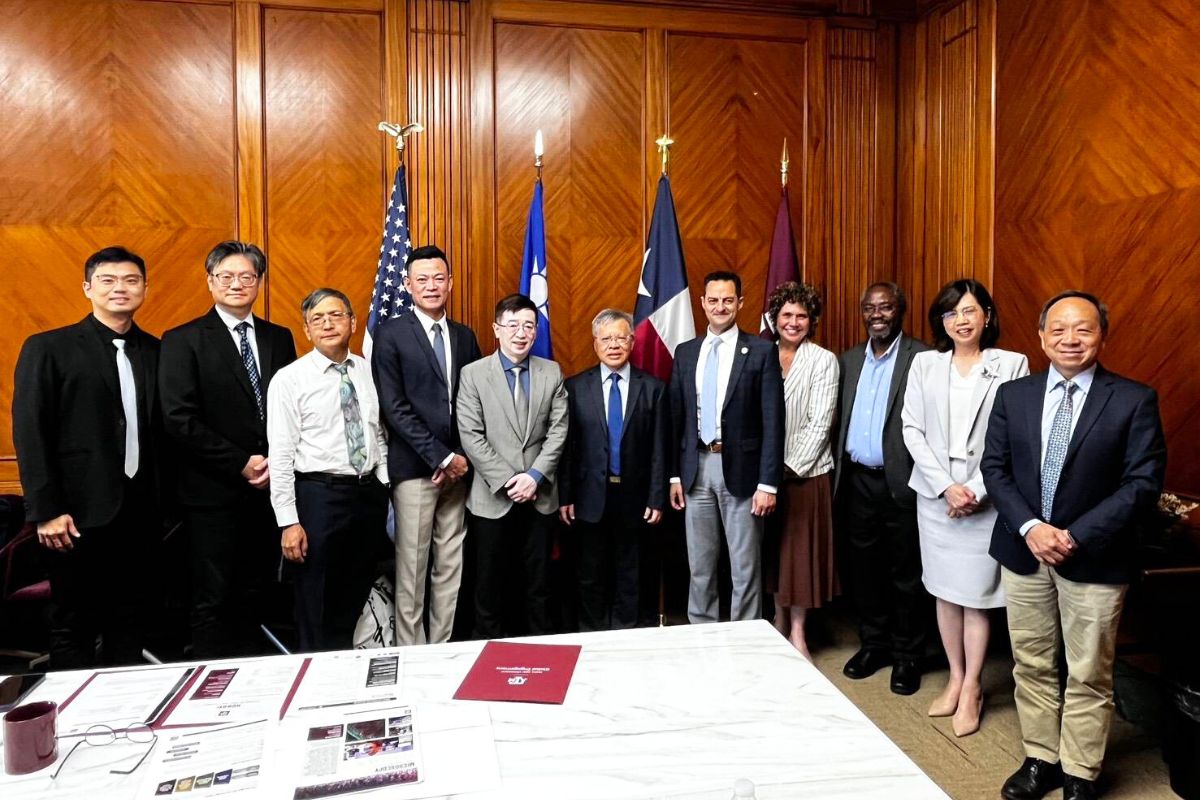 中央大學推動國際科研合作 攜手德州名校推進能源永續與太空探索研究 中央大學推動國際科研合作 攜手德州名校推進能源永續與太空探索研究