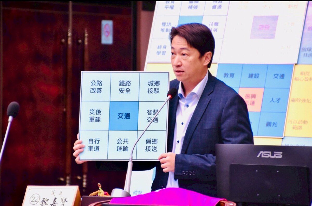 開學在即中山橋施工恐成交通黑洞 議員魏嘉賢籲縣府提出開學前交通應變方案
