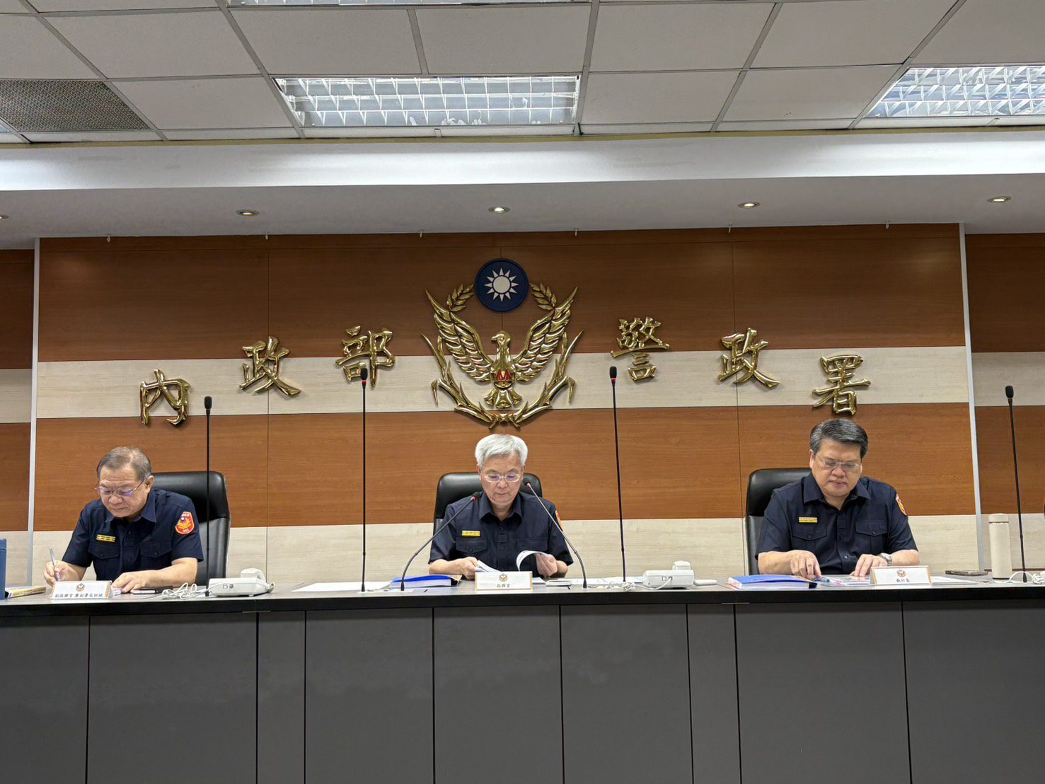 核三公投、第二波立委罷免8/23登場 警政署召開投票前專案會議 核三公投、第二波立委罷免8/23登場 警政署召開投票前專案會議