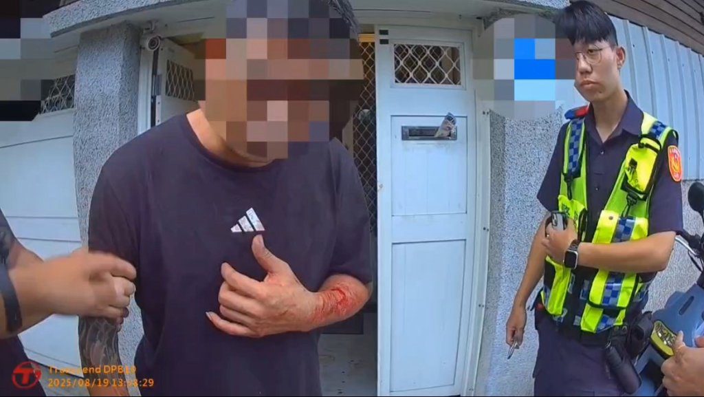 花蓮女子遭砍傷全身多處流血！　警方迅速逮捕行兇男友送辦