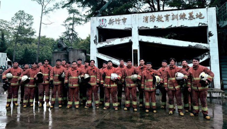 產官攜手守護城市安全！　8家企業認養竹市消防教育訓練基地設施