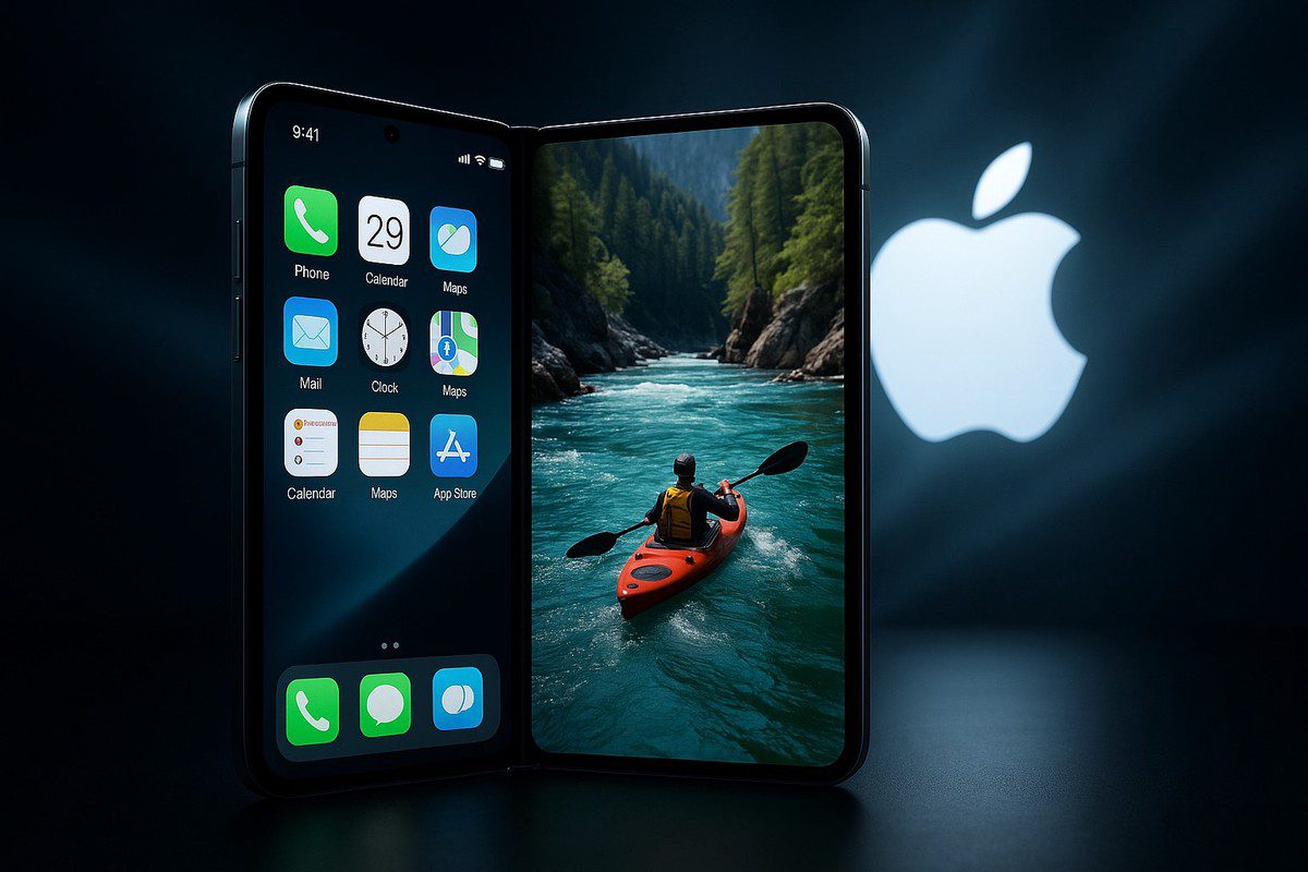 傳折疊iPhone採「書本式」開闔 售價1800美元、明年亮相