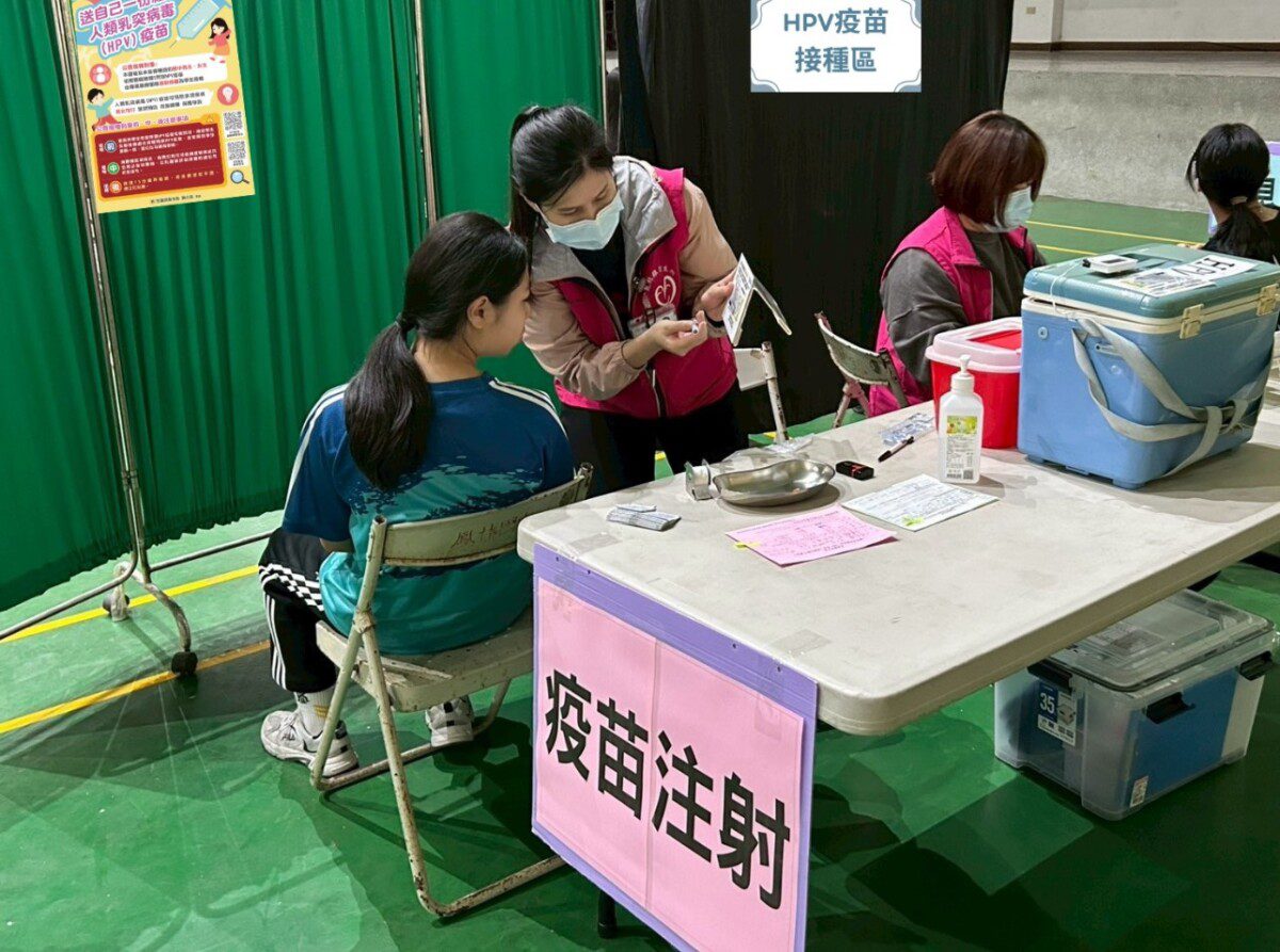 花蓮縣衛生局 9月「國中男生」開打公費HPV疫苗
