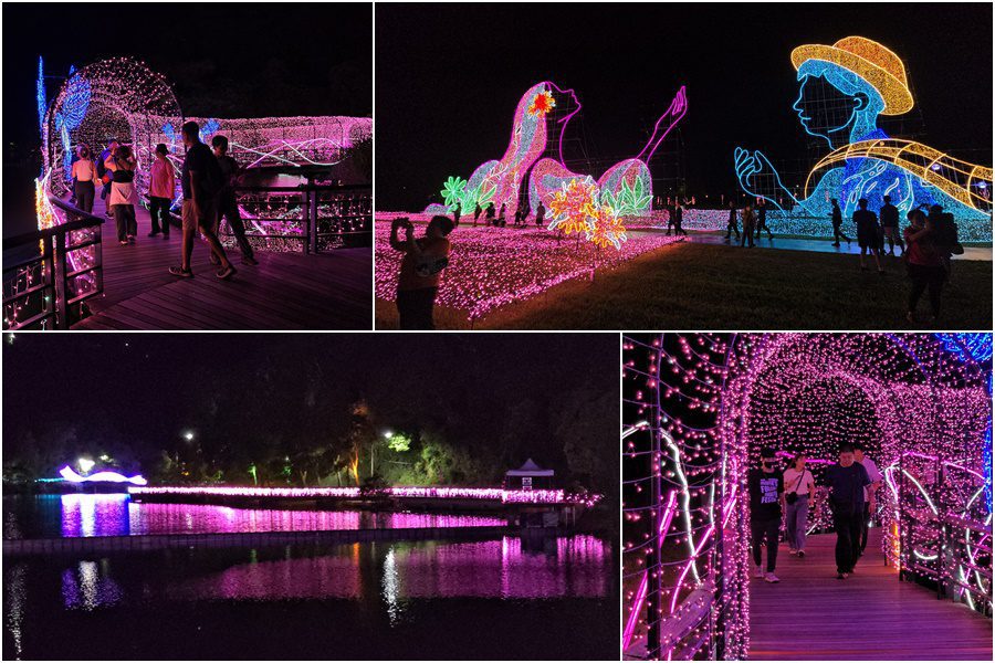 影音/2025宜蘭情人節試燈驚艷 美煞龍潭湖 影音/2025宜蘭情人節試燈驚艷 美煞龍潭湖