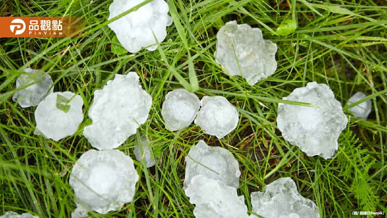 大夏天但玉山下冰雹！積冰5公分畫面曝光