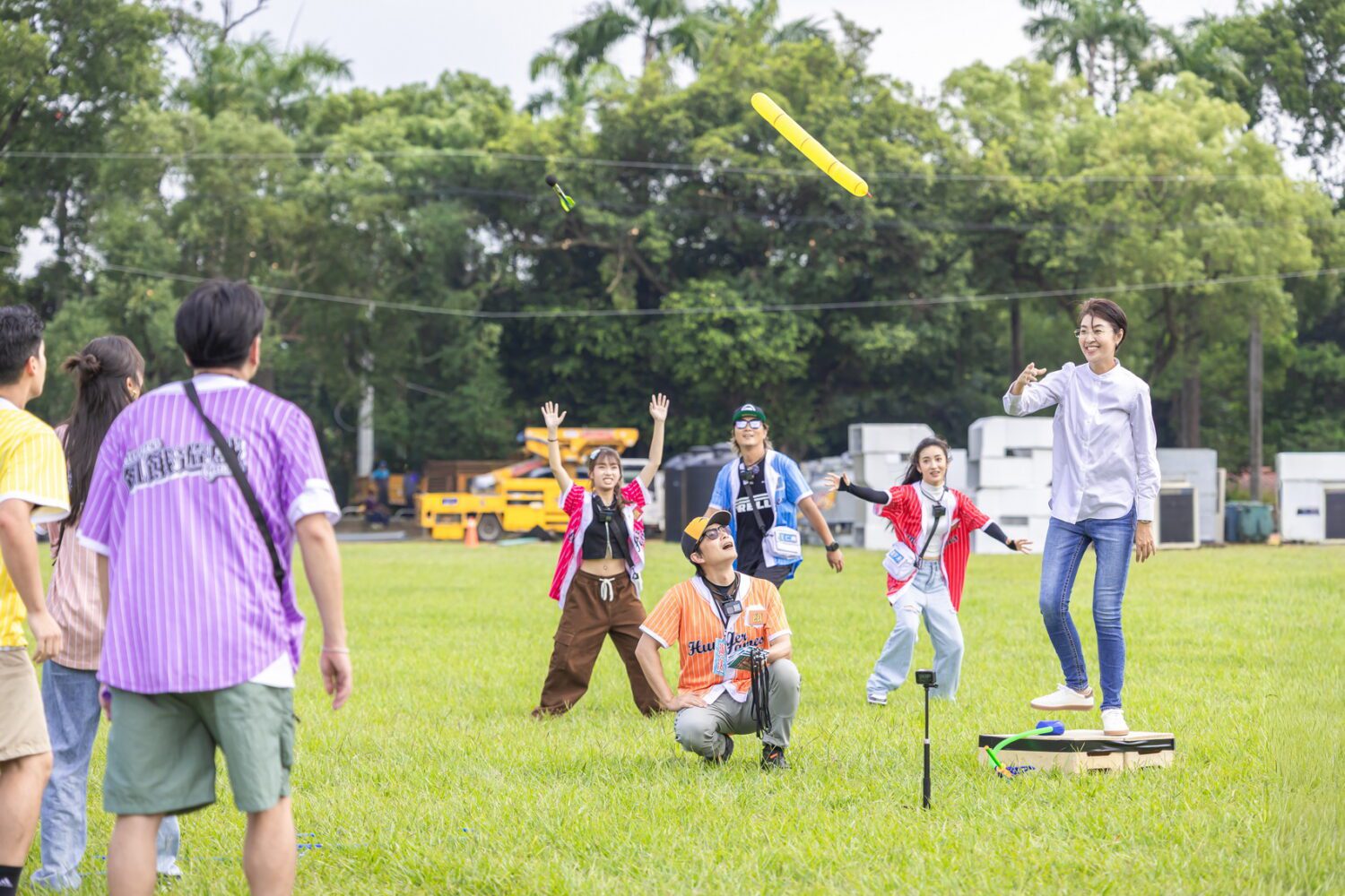 許淑華飢餓遊戲實境錄影 宣傳茶博及國慶焰火