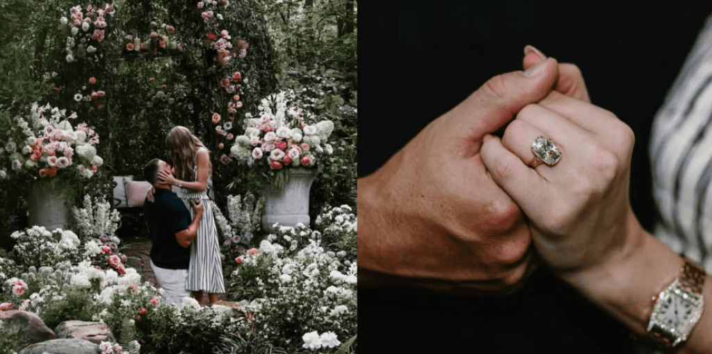 泰勒絲男友浪漫花園下跪求婚成功！8克拉鑽戒估1680萬