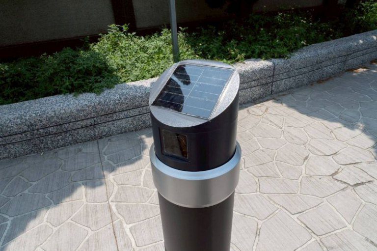 竹北市智慧停車柱9/1啟用　校園周邊、重點路段285格率先實施