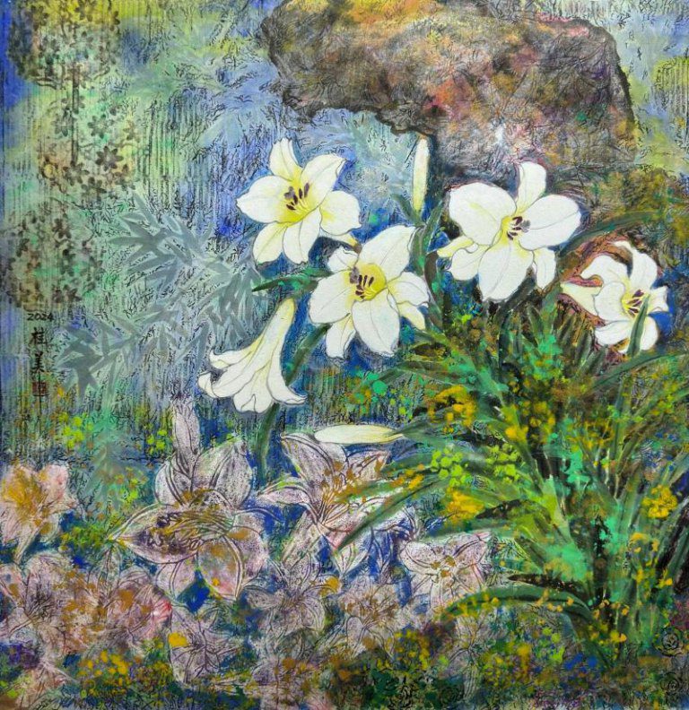 劉秀雲、劉桂美師生情誼引領創作　在竹美館共譜藝術饗宴