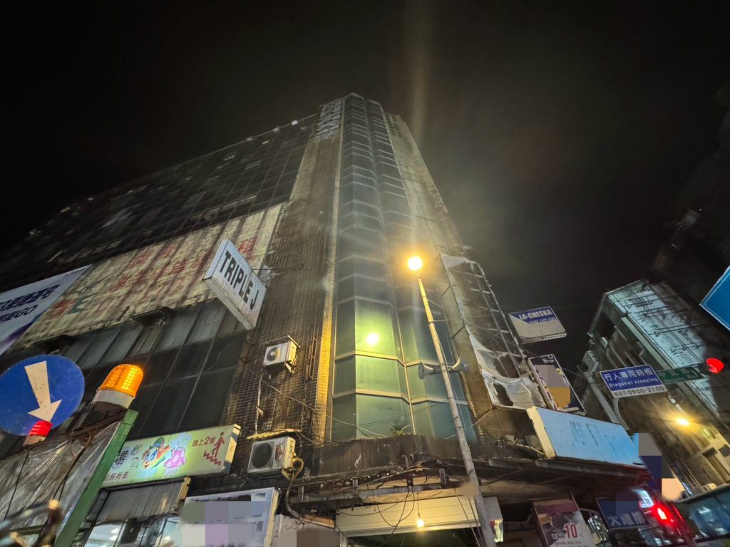 中壢財神大樓傳墜樓意外　16歲少女當場「無呼吸心跳」送醫不治