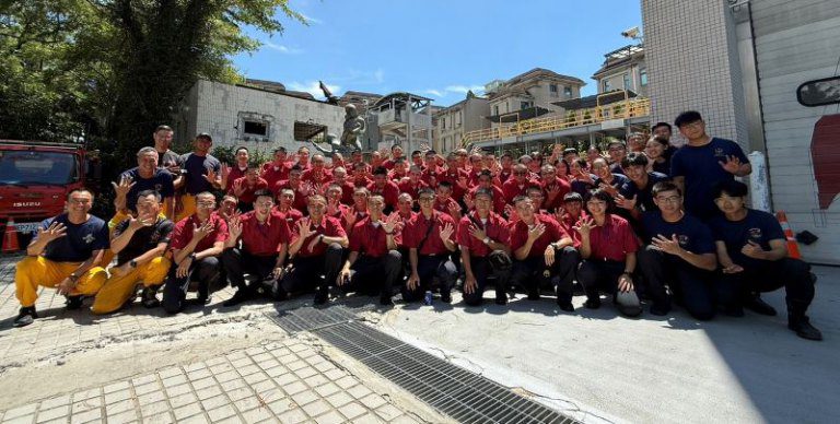 竹市消防局救助隊結訓　邱臣遠代理市長：強化專業戰力守護市民安全