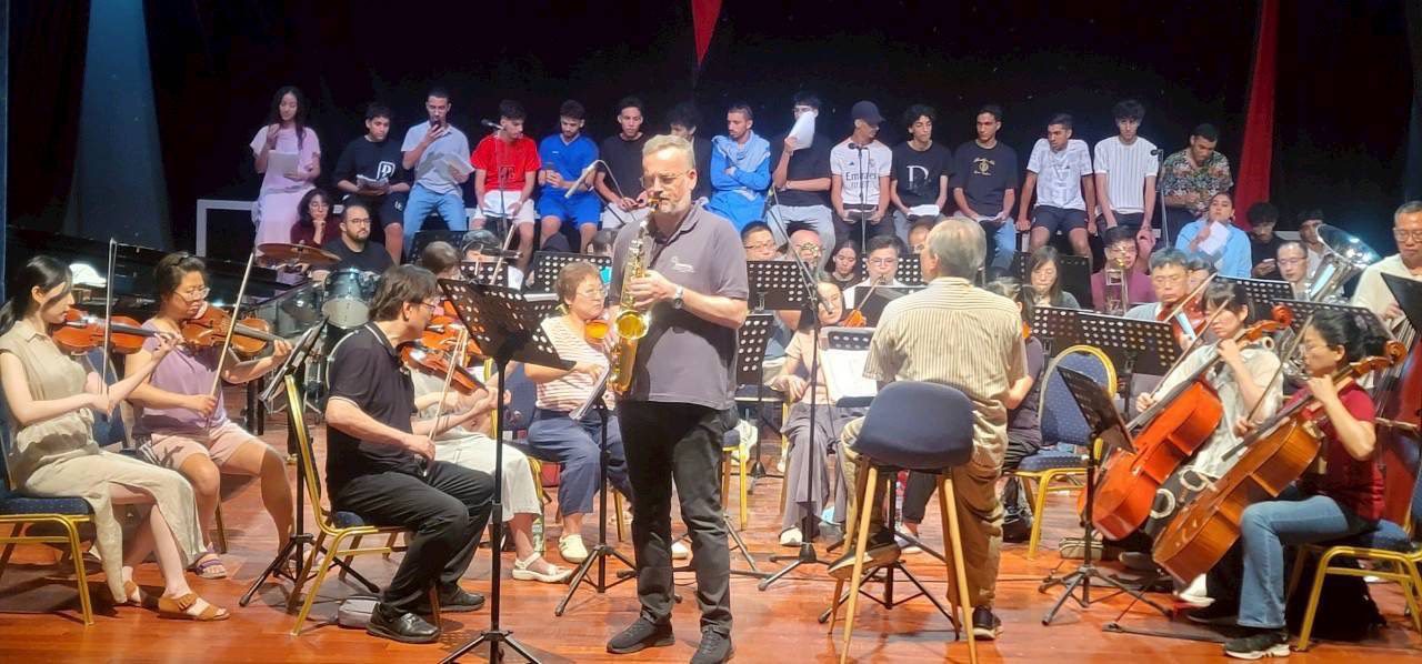 臺北市民交響樂團二十多年130場演出 北非巡演讓摩洛哥人熱淚盈眶 臺北市民交響樂團二十多年130場演出 北非巡演讓摩洛哥人熱淚盈眶