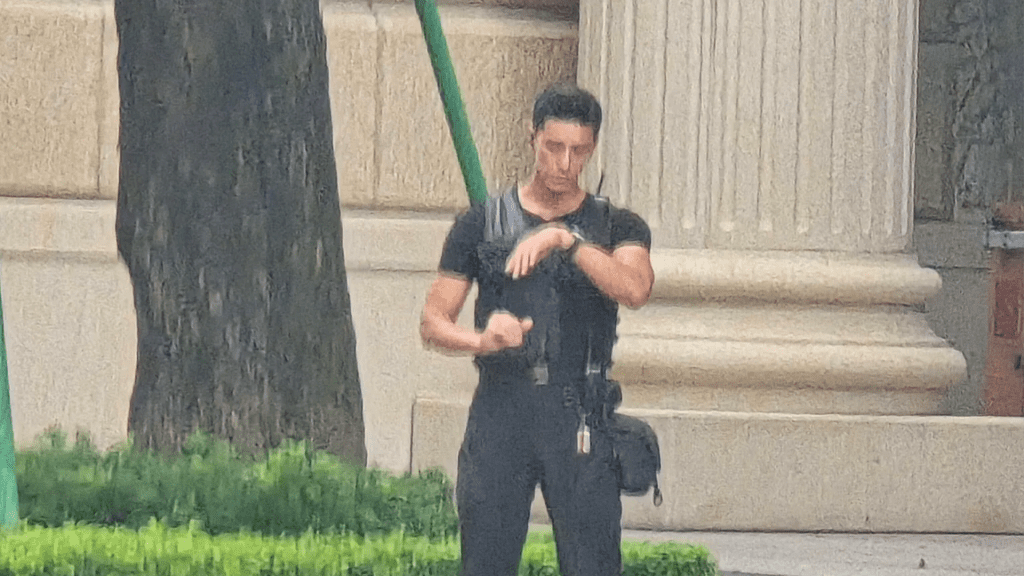 桃園豪宅帥保全曝光！竟是「天菜排長」孟霆　本尊親自回應