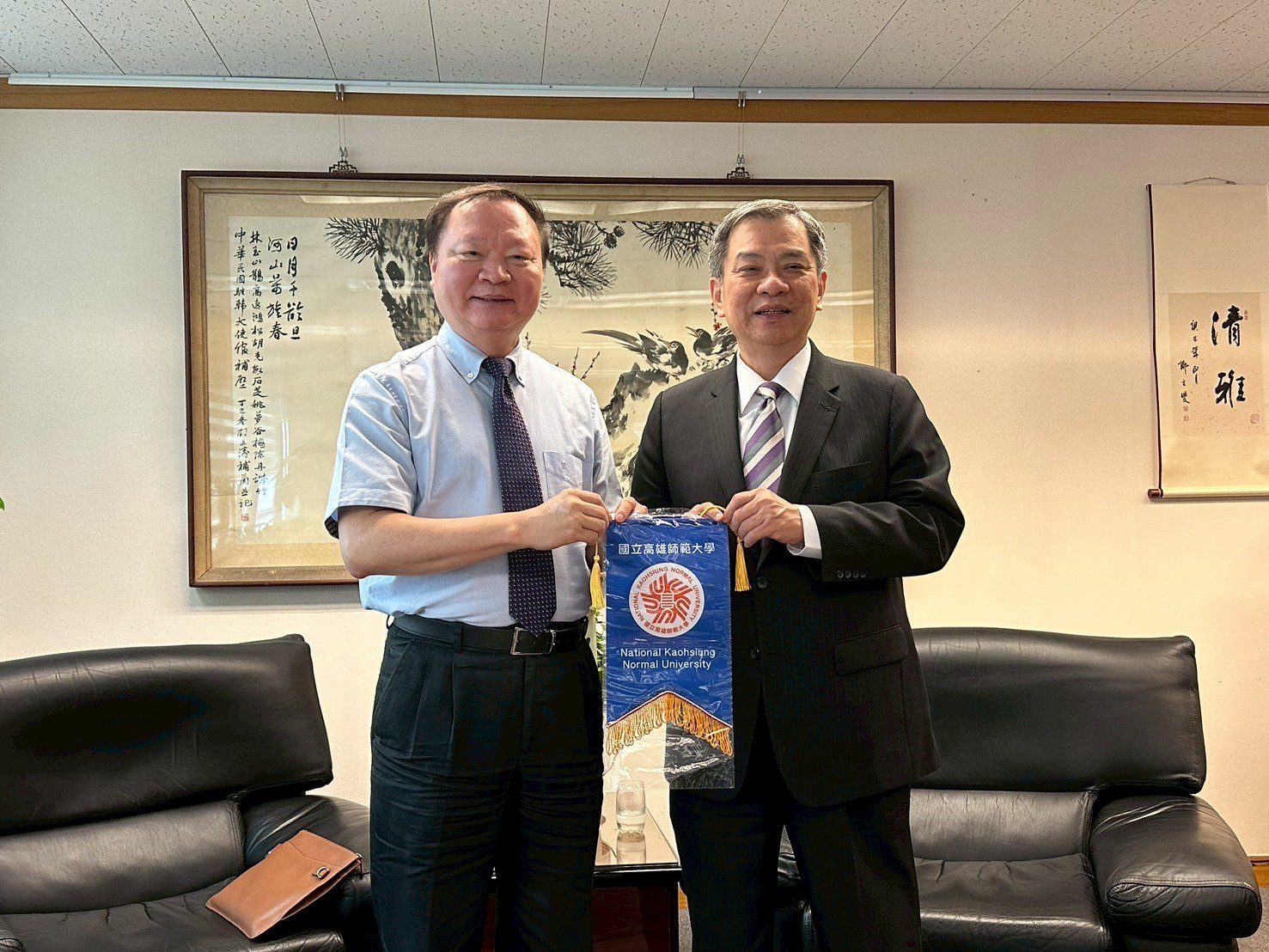 高師大王王政彥校長訪問韓國姊妹校暨外交機構　深化合作與拓展國際接軌