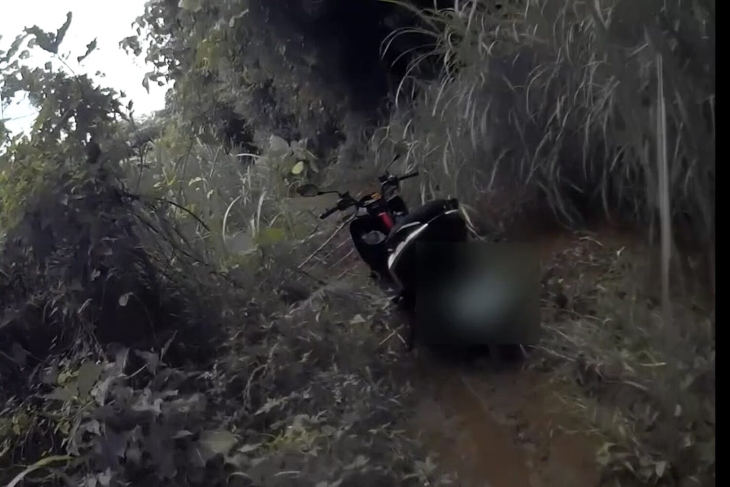 外地騎士迷途受困泥濘  爽文警協助脫困