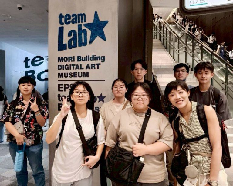 明新科大多媒體系學生赴日交流　